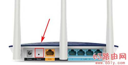 TP-Link TL-WR886N 无线路由器恢复出厂设置方法