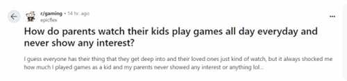 外网热议：父母为何对孩子玩游戏不感兴趣？